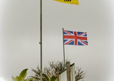 Widdicombe Farm flag - no farmers, no food